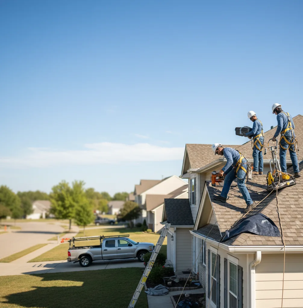 Commercial Roof Repair in Schoolcraft, MI